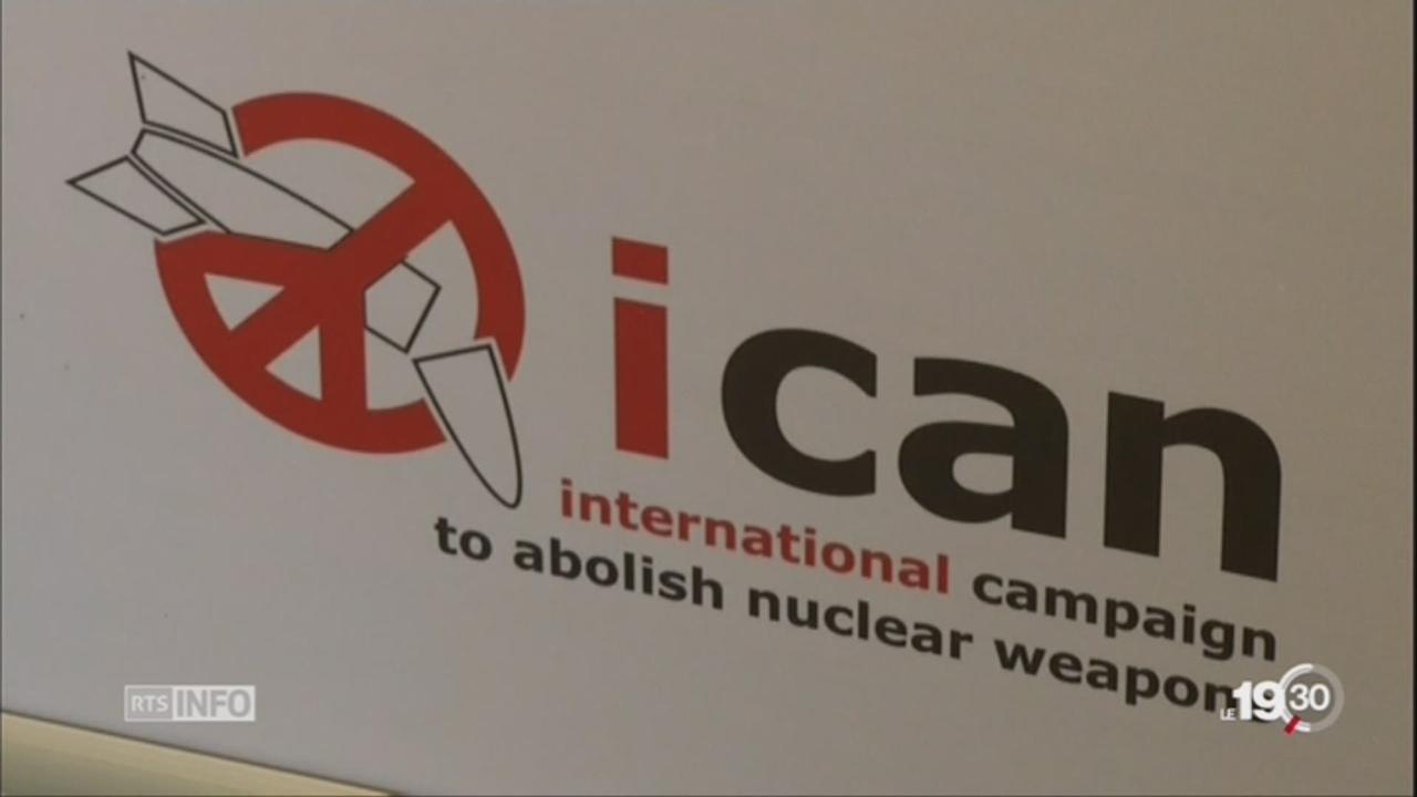 Prix Nobel de la paix: ICAN récompensée