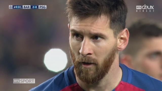 Ligue des champions, 1-8 retour: Barcelone – Paris St-Germain 3-0, 50e  Messi (penalty)