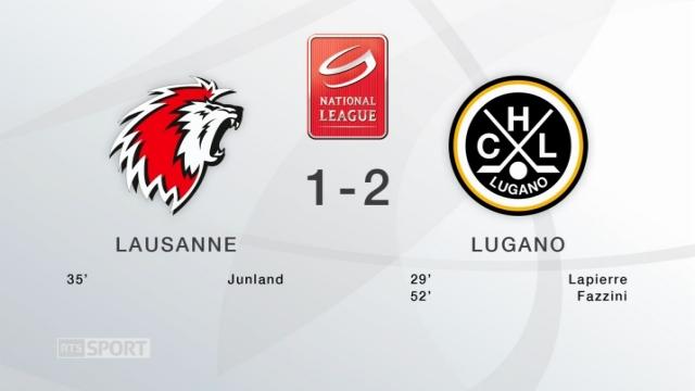 49e journée, Lausanne - Lugano (1-2)