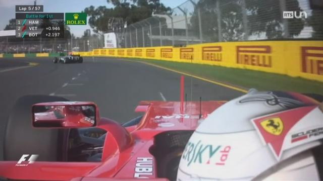 Formule 1: l'Allemand Vettel remporte le premier GP de la saison en Australie