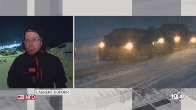 La neige perturbe le trafic en Suisse: les précisions de Laurent Dufour