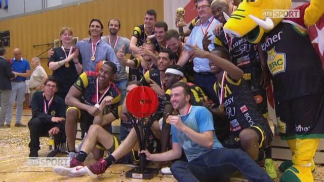 Playoffs - Genève - Monthey (69 - 77): Monthey, champions Suisse 2017