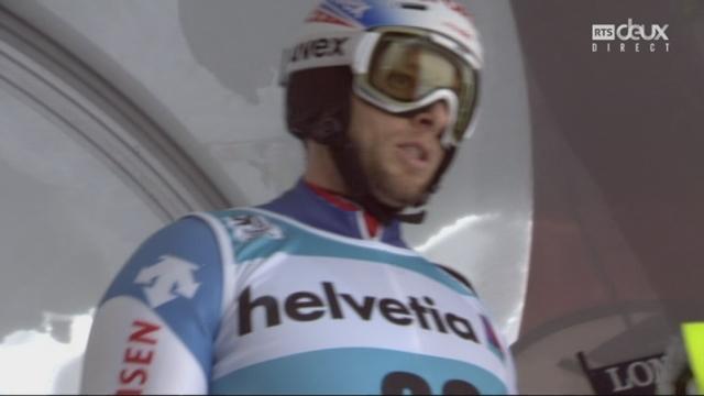 Slalom messieurs, 2e manche: Marc Gini (SUI)