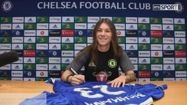 Ramona Bachmann et sa signature à Chelsea