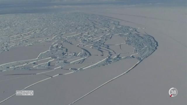Antarctique: un gigantesque morceau de glace menace de se détacher