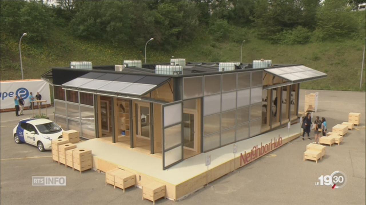 NeighborHub, la maison solaire suisse primée aux Etats-Unis