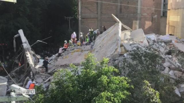 Un séisme fait près de 150 morts au Mexique