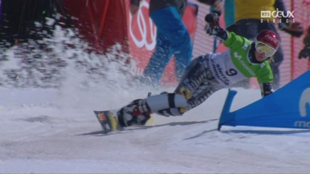 finale snowboard Géant parallèle dames: l'argent pour Patrizia Kummer (SUI) qui s'incline en finale face à Ester Ledecka!