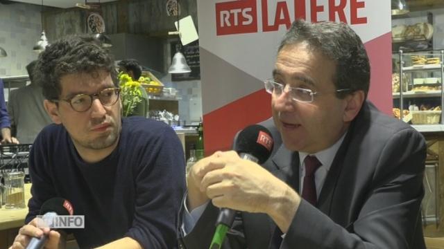 Elections vaudoises: le débat entre Pascal Broulis (PLR) et Hadrien Buclin (Ensemble à gauche)