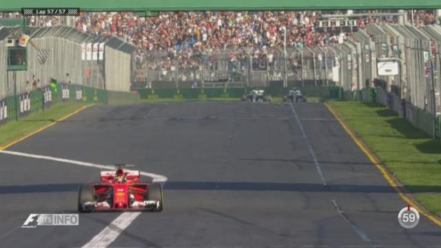 F1 - GP d'Australie: Ferrari s'impose face aux Mercedes