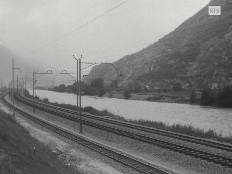 Le long du Rhône