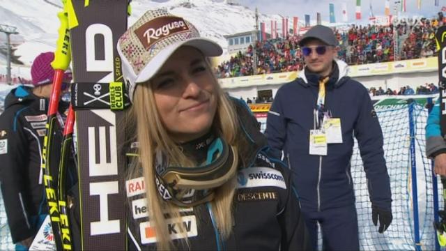 Mondiaux de St-Moritz, Super-G: l'interview de Lara Gut après sa 3e place