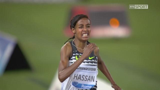 Rome (ITA), 1500m: victoire et record de la saison pour Sifan Hassan (NED)