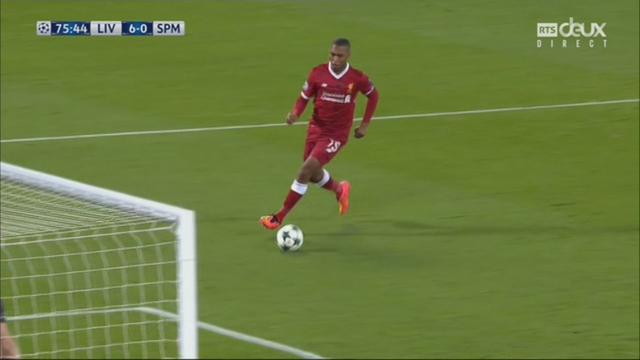 Ligue des Champions, Gr. E, Liverpool - Spartak Moscou (6-0): Mané 76e