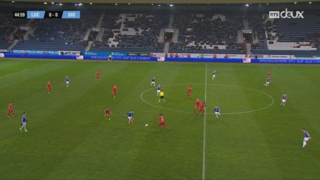 Football - Super League (25e j.): Lucerne - Sion (0-0)