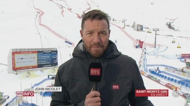 Ski-Championnats du Monde de St-Moritz: le point avec John Nicolet à Saint-Moritz