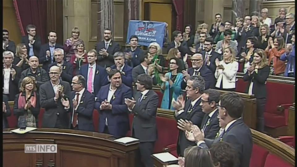 Le Parlement catalan déclare l'indépendance