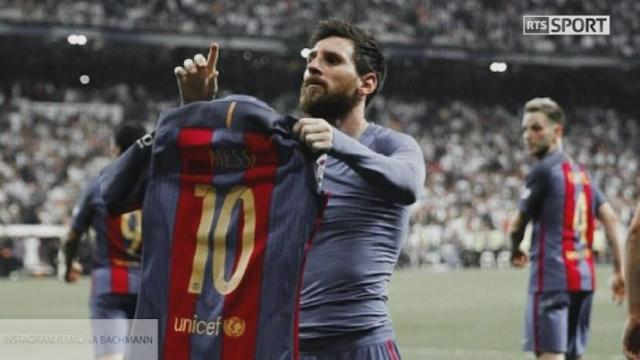 Ramona Bachmann et Lionel Messi