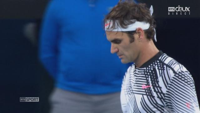 Open d'Australie, 1-2 finale: Roger Federer (SUI) - Stan Wawrinka (SUI) 7-5