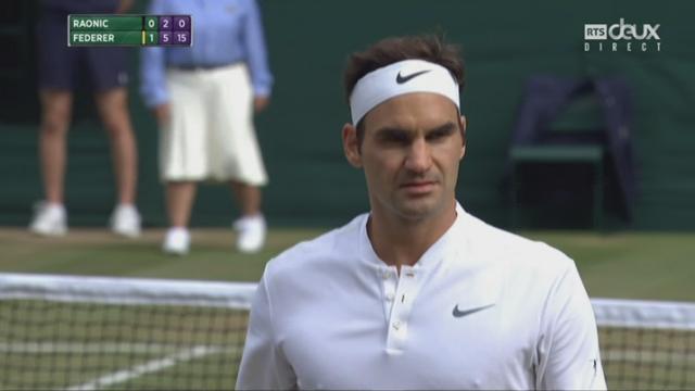 Wimbledon, 1-4: Raonic (CAN) – Federer (SUI) 4-6 2-6