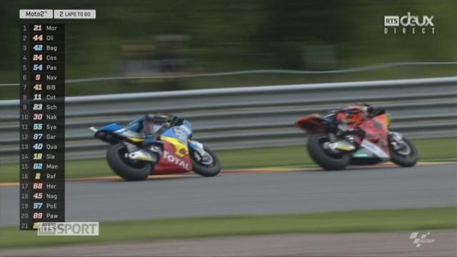 GP d'Allemagne, Moto 2: Morbidelli (ITA) s'impose devant Oliveira (POR) 2e et Bagnaia (ITA) 3e