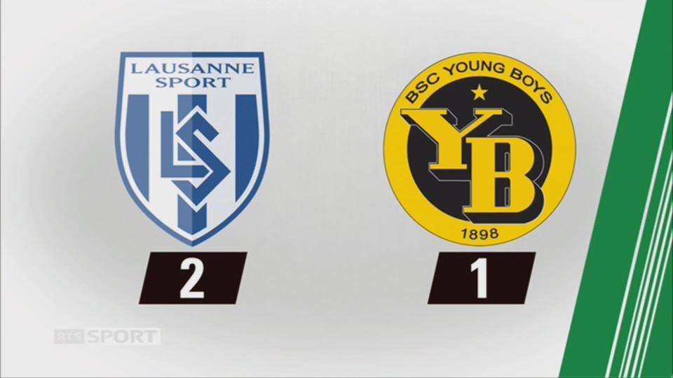 11e journée : Lausanne-Sport - Young Boys (2-1)