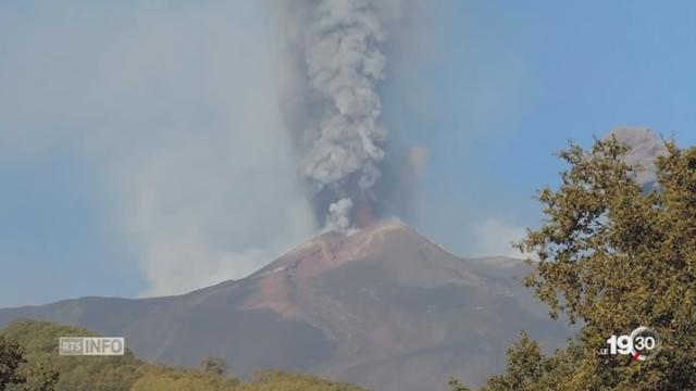 Le document: l'Etna d'humeur volcanique