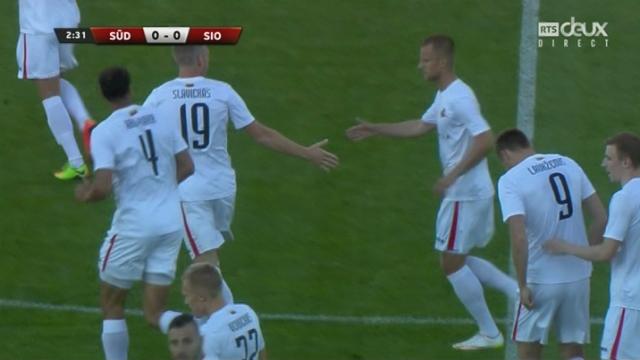 Europa league, Suduva - Sion (1-0) Karolis Laukzemis 3'