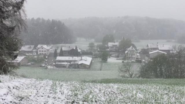 Retour de la neige en suisse romande