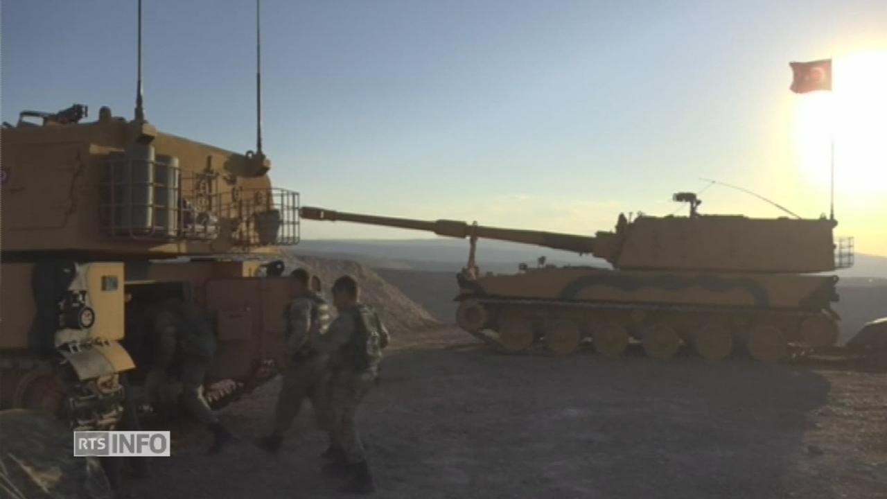 Les forces turques entrent à Idleb en Syrie
