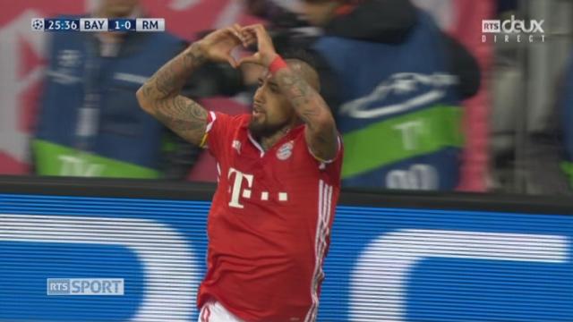 Ligue des champions, 1-4 aller: Bayern Munich – Real Madrid 1-0, Vidal
