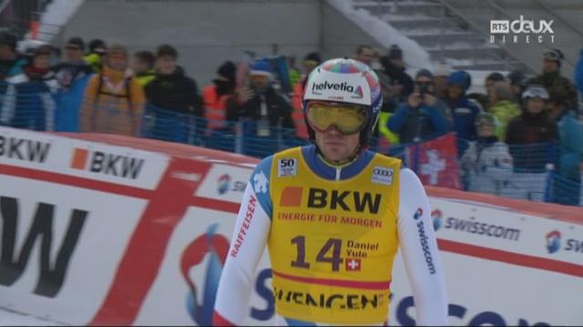 Slalom messieurs, 2e manche, Wengen (SUI): Daniel Yule (SUI)