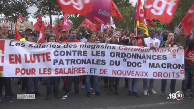 La France a connu une journée de mobilisation contre la réforme du Code du travail