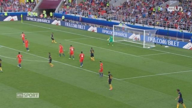 Football- Coupe des Confédérations: le Chili et l'Australie se neutralisent (1-1)