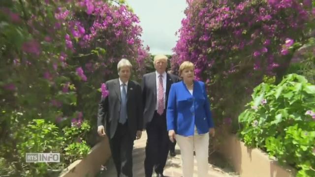 Le sommet du G7 a débuté à Taormina en Sicile