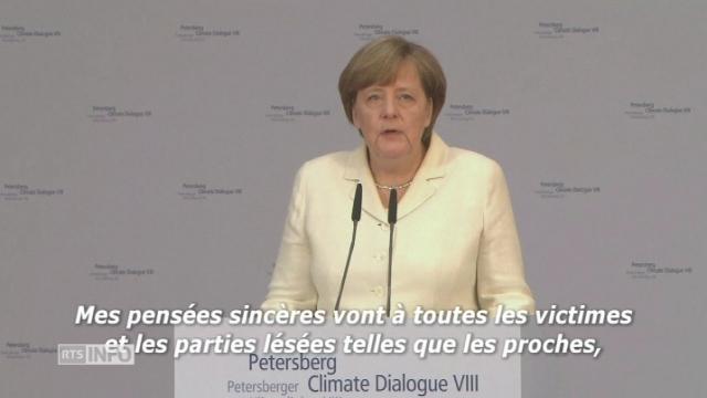 Angela Merkel apporte son soutien aux Britanniques