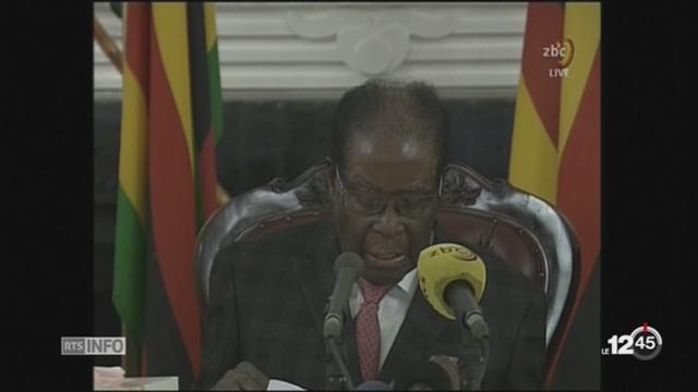 Zimbabwe: le président Robert Mugabe n'a pas fait de déclaration publique pour sa démission