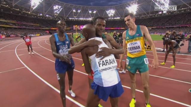 Mondiaux, 5000m: Edris (ETH) gagne et surprend Mo Farah (GRB) 2ème