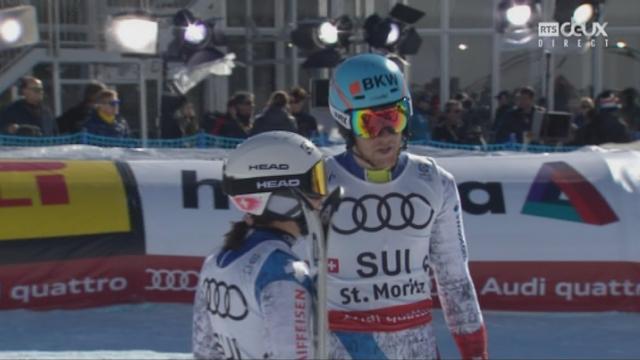 Mondiaux de St-Moritz, épreuve par équipes: petite finale, SUI-CAN: Reto Schmidiger sauve l'honneur pour la Suisse (1-3).