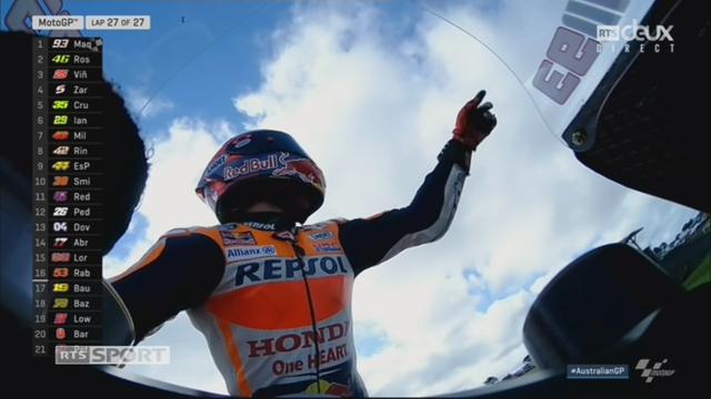 GP d'Australie, Moto GP: Victoire de Marquez (ESP) devant Rossi (ITA) et Vinales (ESP)