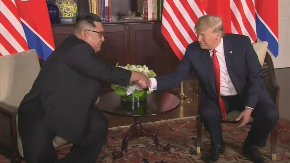 Donald Trump et Kim Jong-un affichent leur volonté de collaborer.