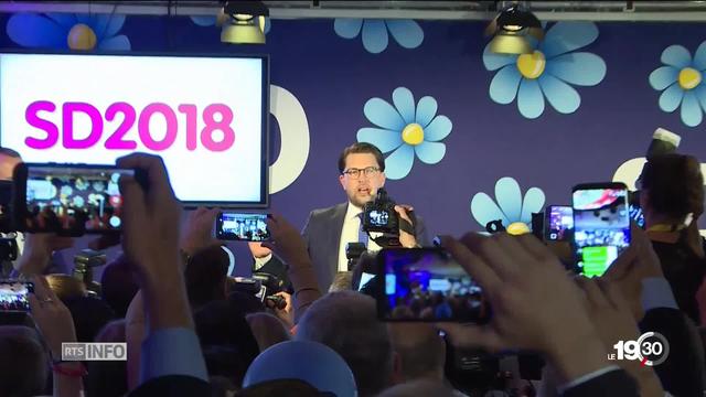 En Suède, l'extrême droite réalise une percée historique et jouera l'arbitre des élections.