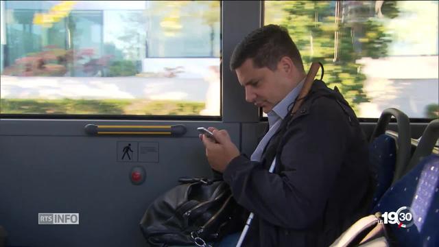 Une application destinée aux aveugles et mal-voyants est testée pour faciliter les déplacements dans les transports publics.