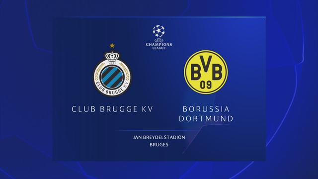 Ligue des champions, 1ère journée : Bruges - B.Dortmund (0-1)