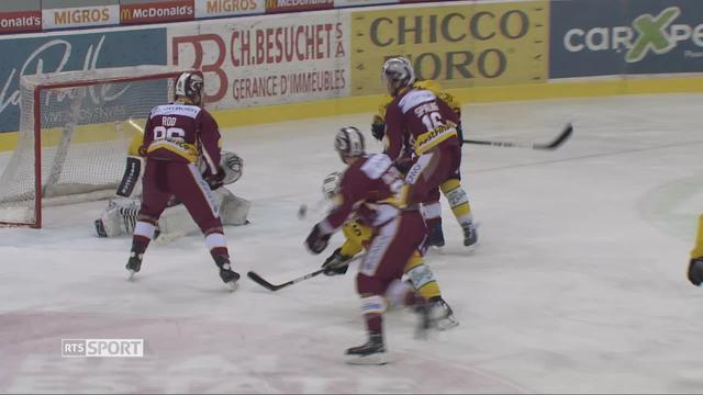 Hockey- LNA (49e j.): Genève défait par Berne (2-3) mais qualifié