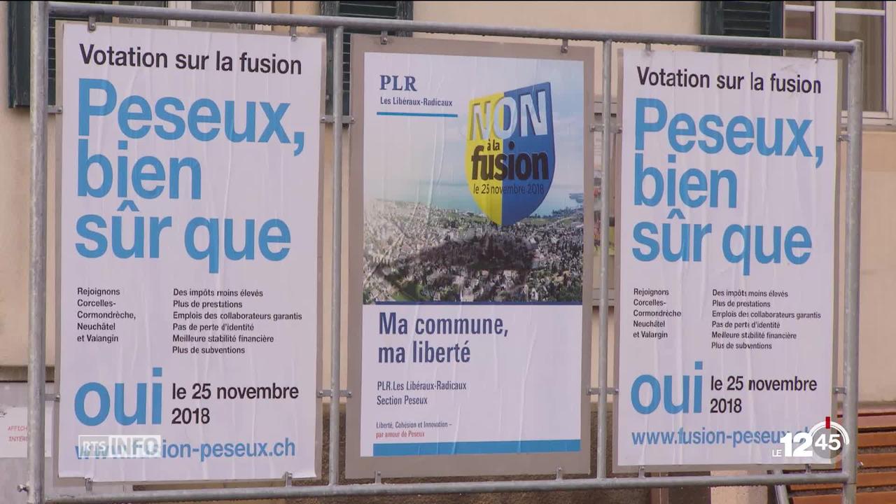 Peseux (NE): après annulation du 1er scrutin, la commune vote à nouveau le 25 novembre sur la fusion avec ses voisins