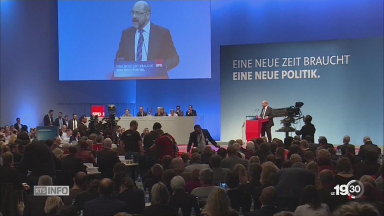 Délégués sociaux-démocrates allemands: oui à la coalition