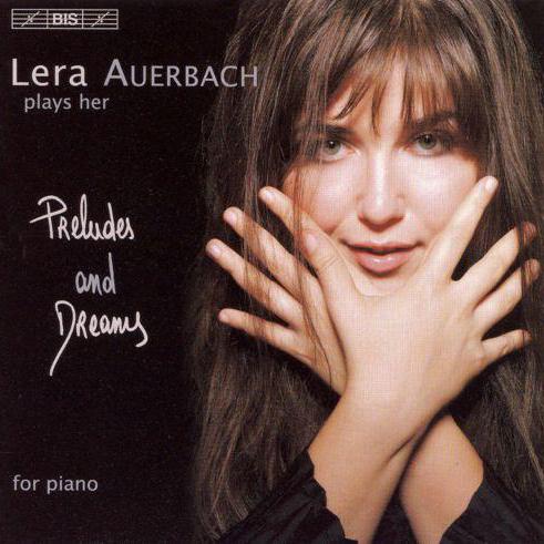 Lera Auerbach, Preludes and dreams, CD Bis [bis]