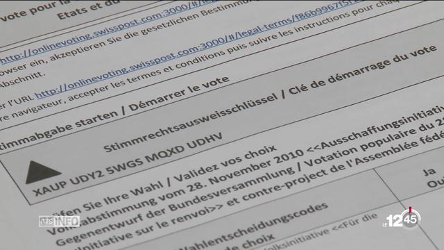 Vote électronique: Genève renonce au système de vote par internet.