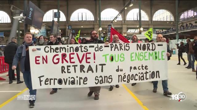 Grève SNCF: la France est paralysée, de nombreux trains supprimés
